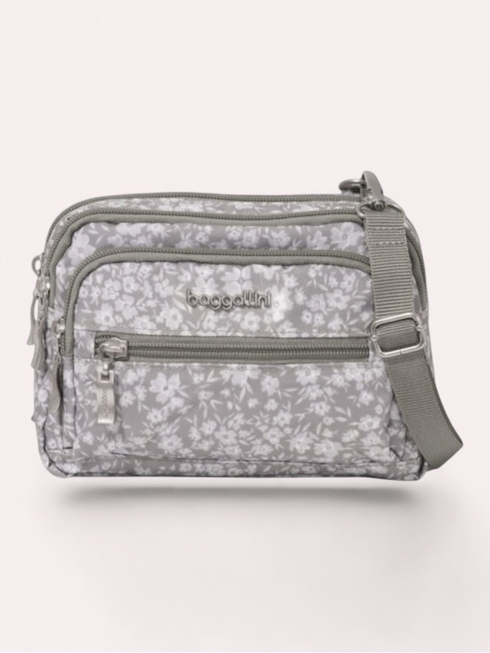Baggallini Floral Crossbody Bag